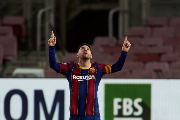 Leo Messi FC Barcelona gol celebracion EFE