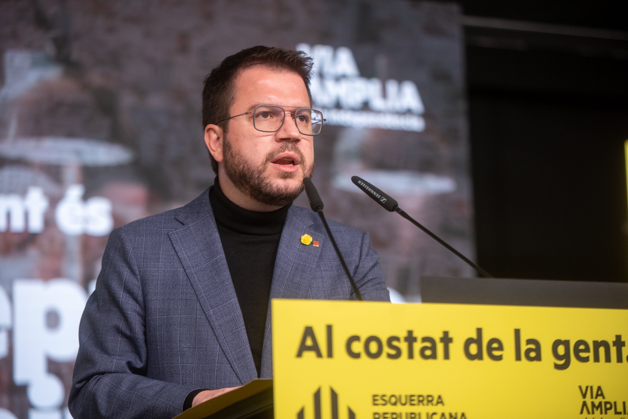 Aragonès, de espaldas al PSC: "Illa es la nueva operación Arrimadas"