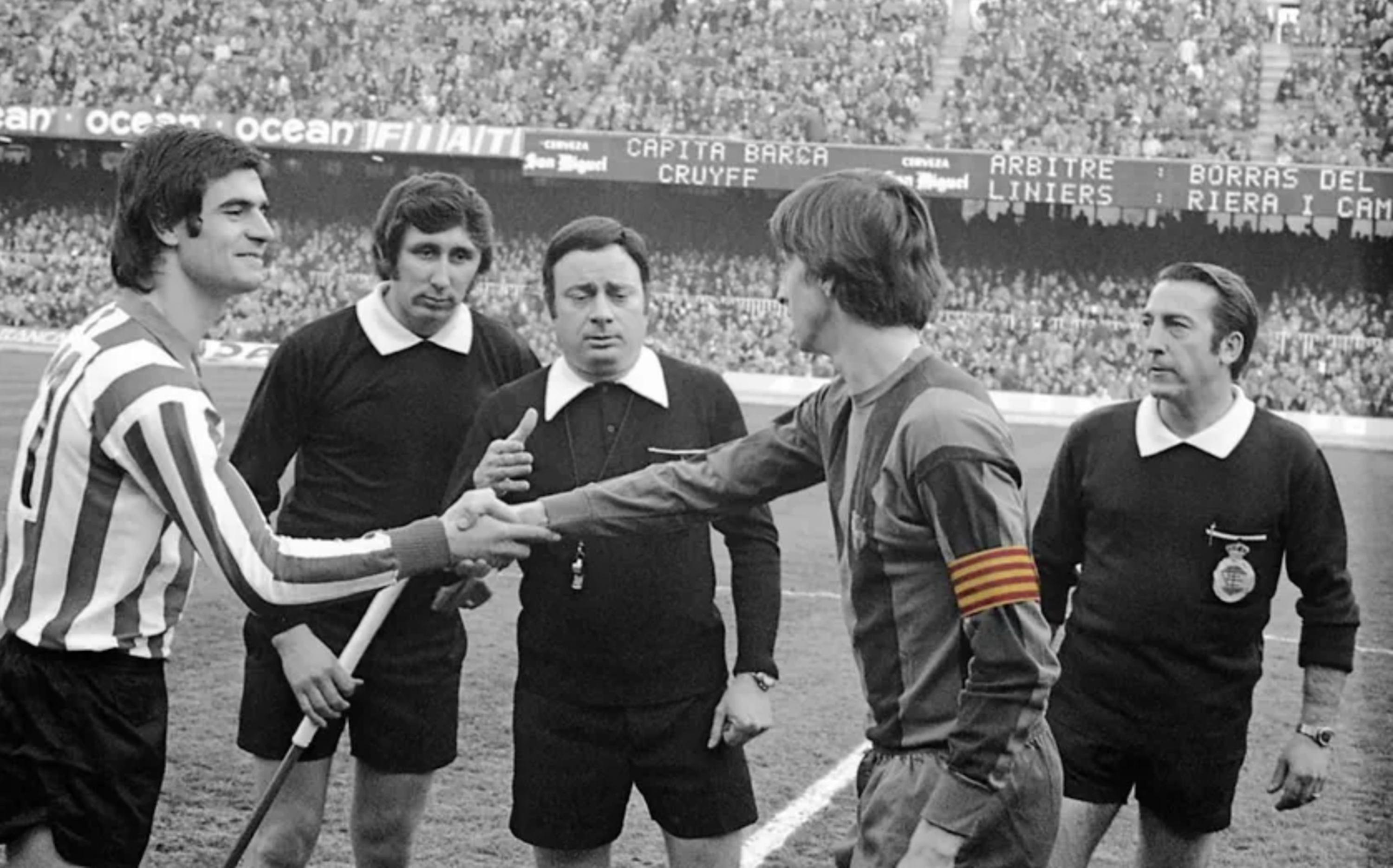 El día que Cruyff reivindicó el catalanismo del Barça con la senyera