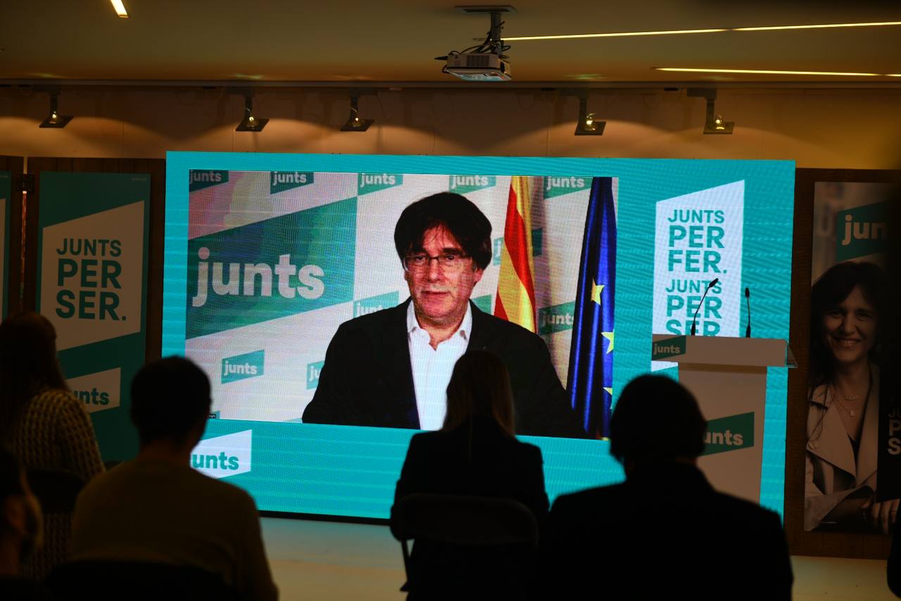 Puigdemont incluye a ERC en una estrategia de "todos juntos contra Junts"