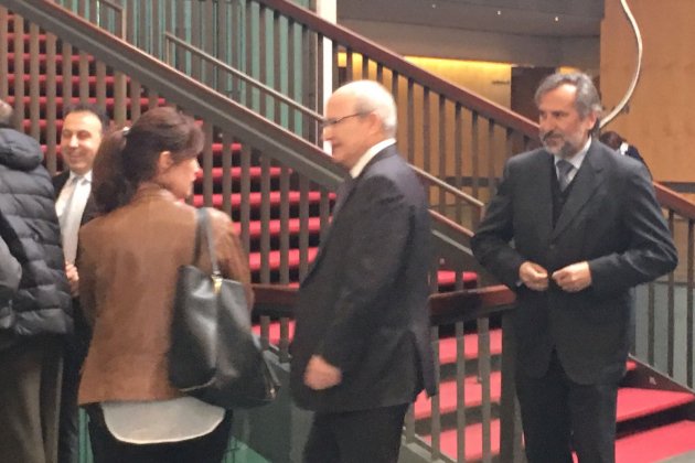 Montilla a la conferència de Rajoy Montilla a la conferència de Rajoy