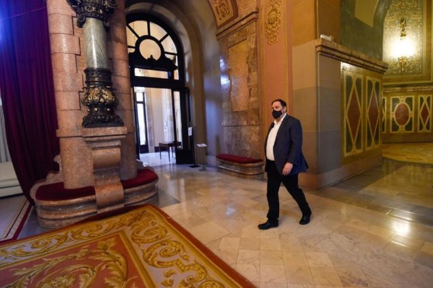 Oriol Junqueras Parlament   Marc Puig