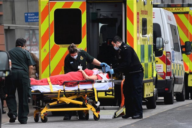 ambulancia covid reino unido londres - Efe