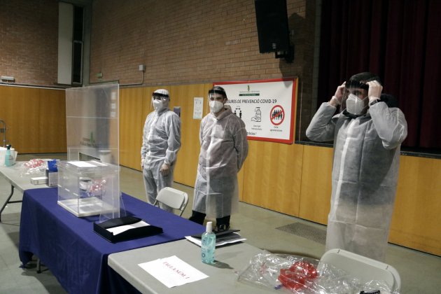 ensayo elecciones votación 14 de febrero - acn