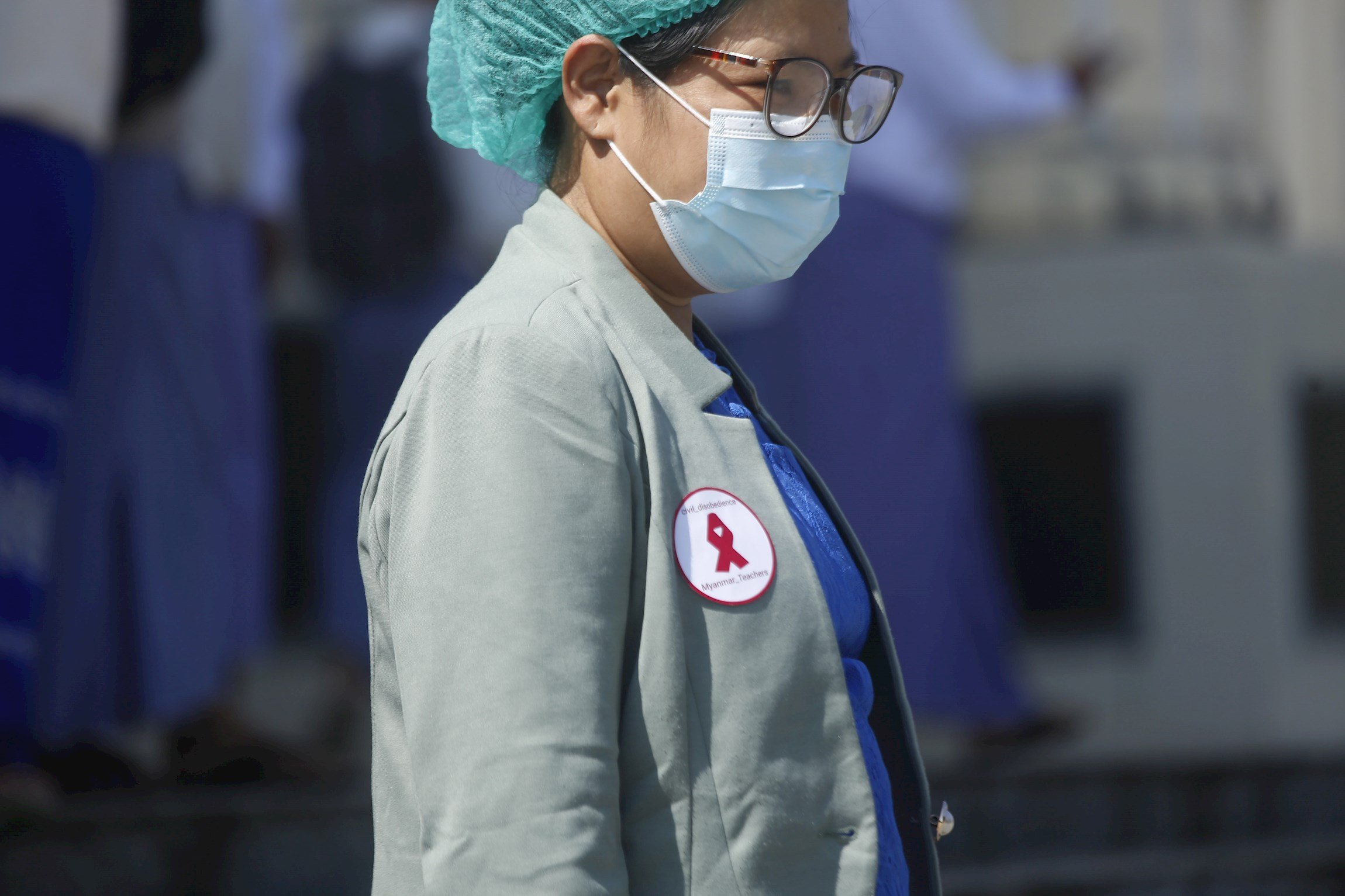 médicos enfermeres birmania resistencia deobediència civil EFE
