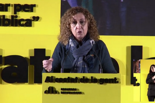 Ester capella acto ERC BARCELONA campaña electoral Ester capella acto ERC BARCELONA campaña electoral