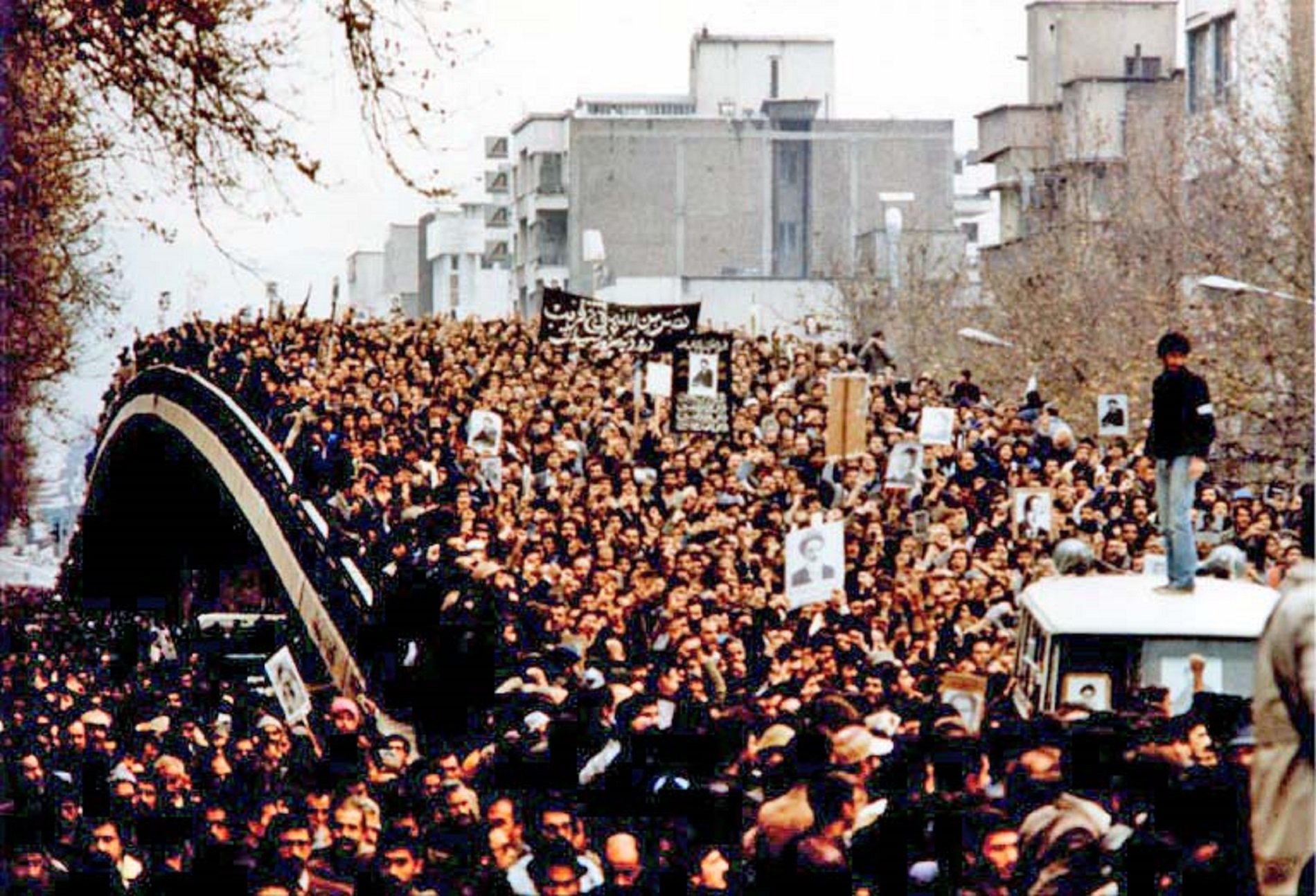 manifestación Teherán 1978 / Wikipedia