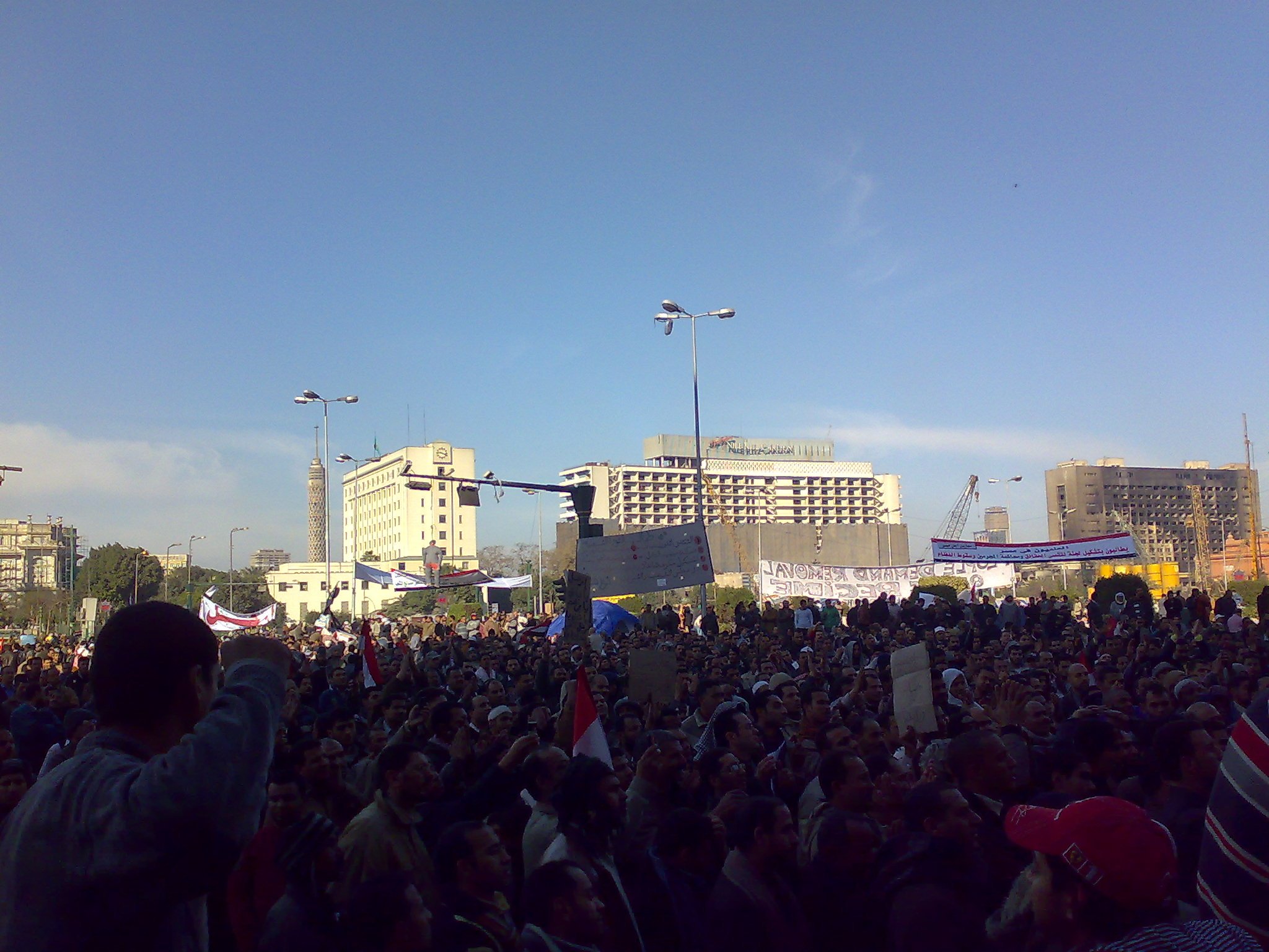 Manifestación en la plaza Tahrir / Ramy Raoof / Flickr