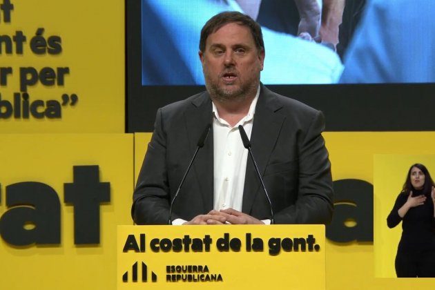 Acte central ERC Junqueras