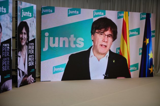 Carles Puigdemont JxCat 14F Vic / Julio Díaz