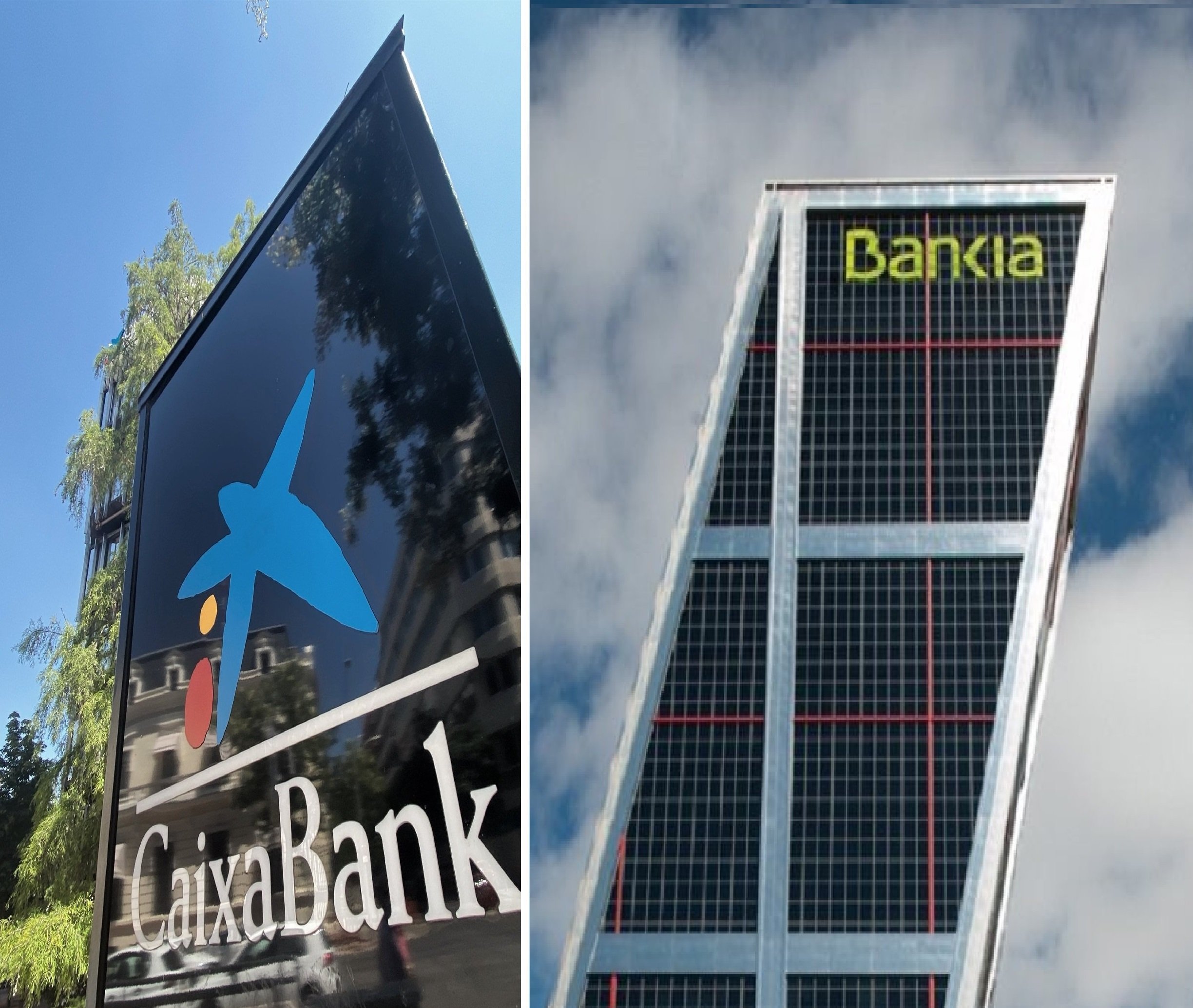 CaixaBank i Bankia lideren el rànquing de solvència de la gran banca