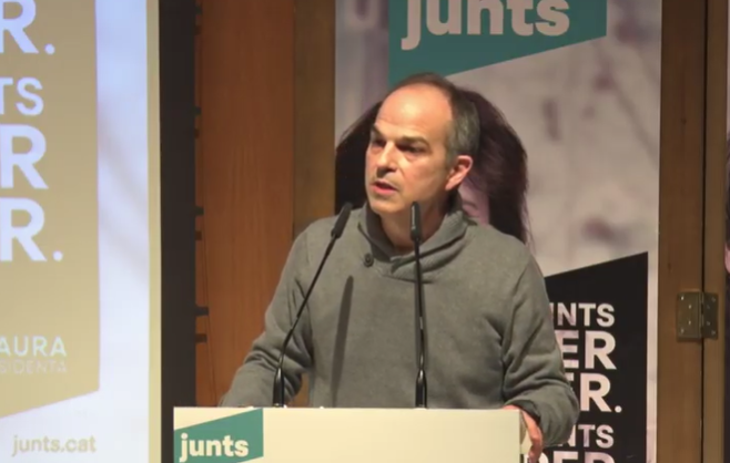 Jordi Turull acto elecciones campaña granollers Junts 2