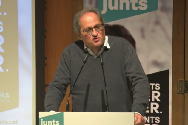 Quim Torra acto granollers elecciones Junts 2