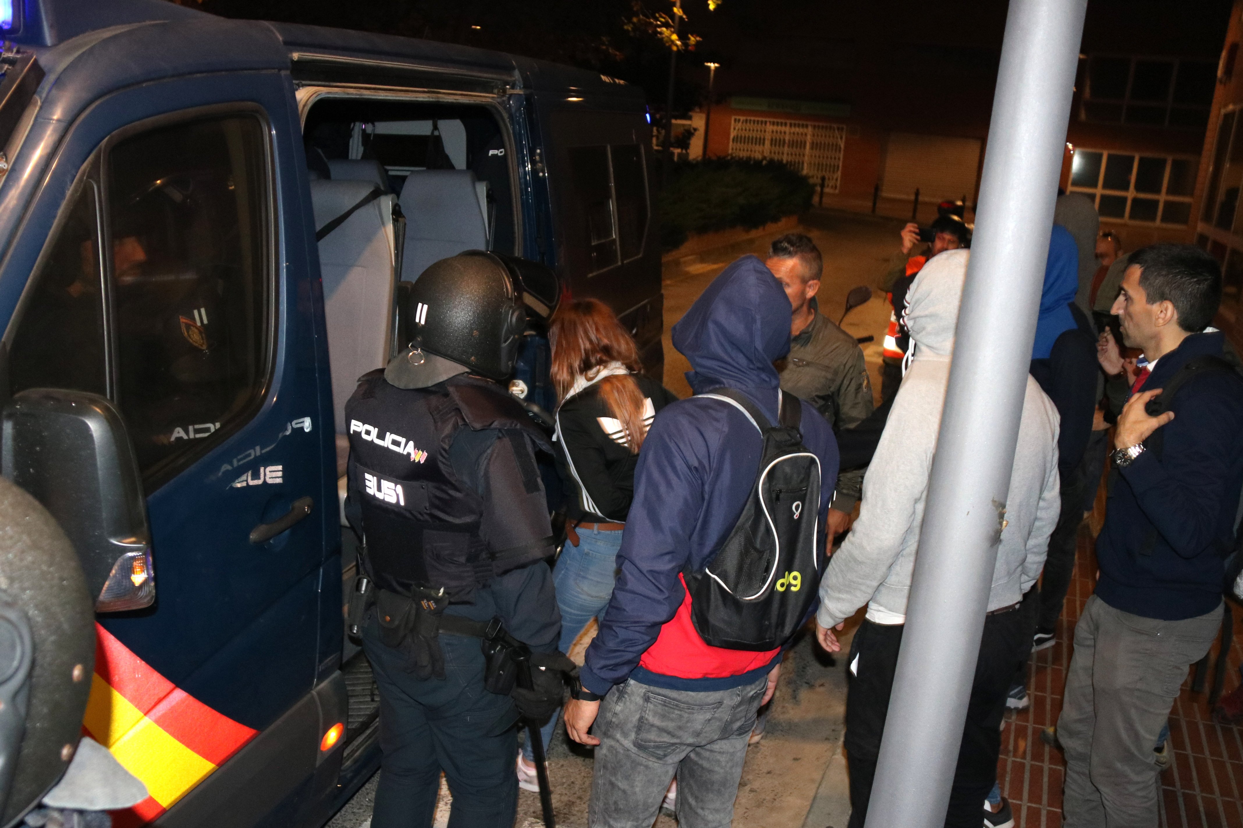 Piden 6 años de cárcel a los detenidos de los disturbios de octubre en Tarragona