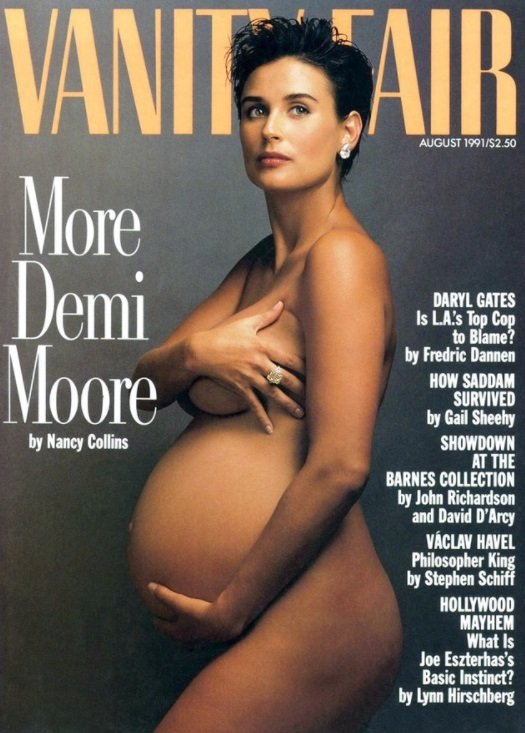 demi moore vanity fair portada