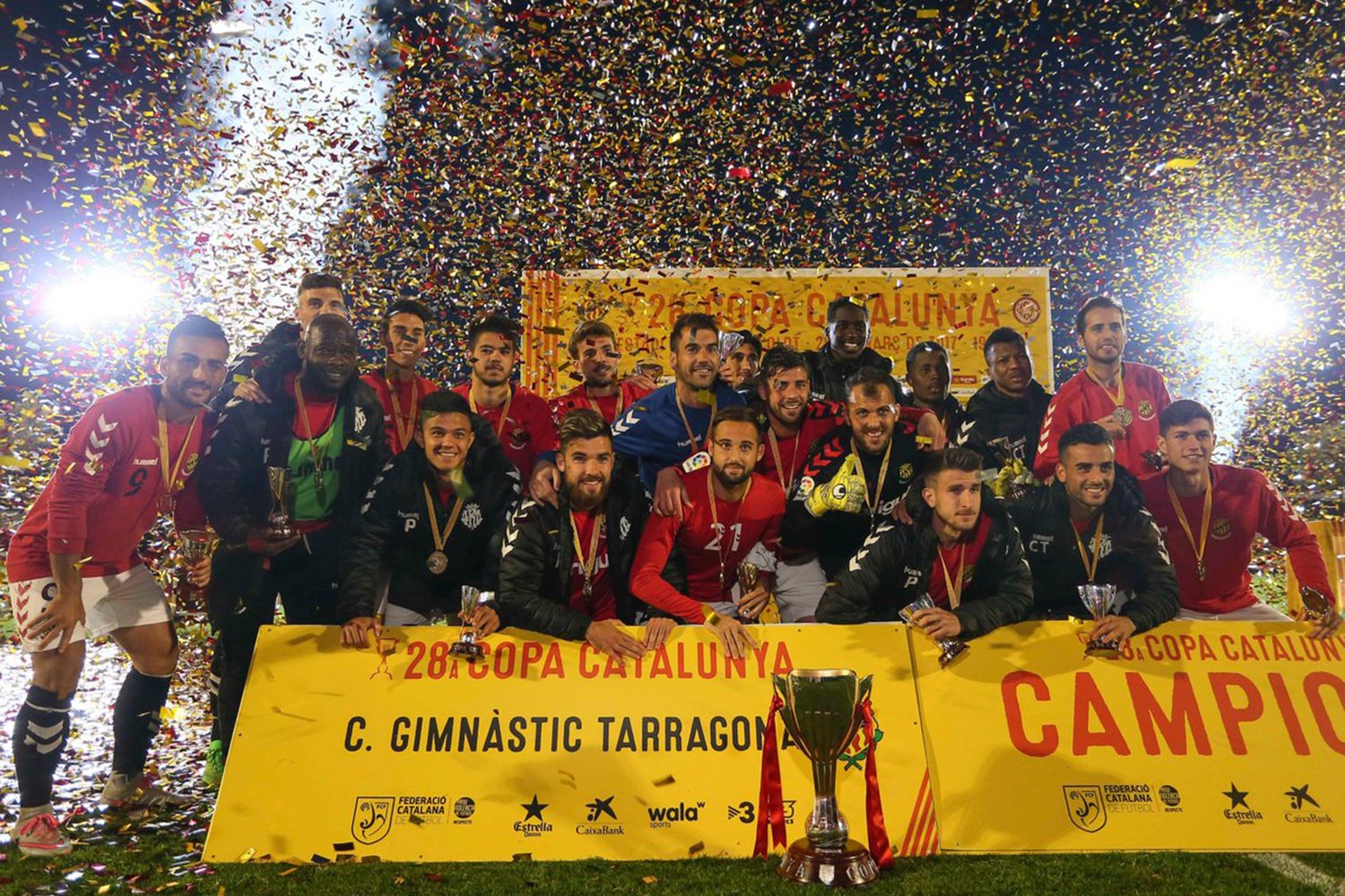 El Nàstic es el nuevo campeón de la Copa Catalunya por penaltis (0-0)