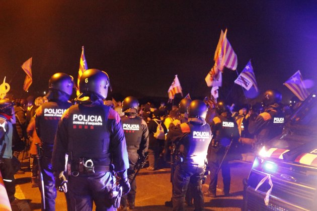 mossos manifestantes traslado presos Madrid ACN