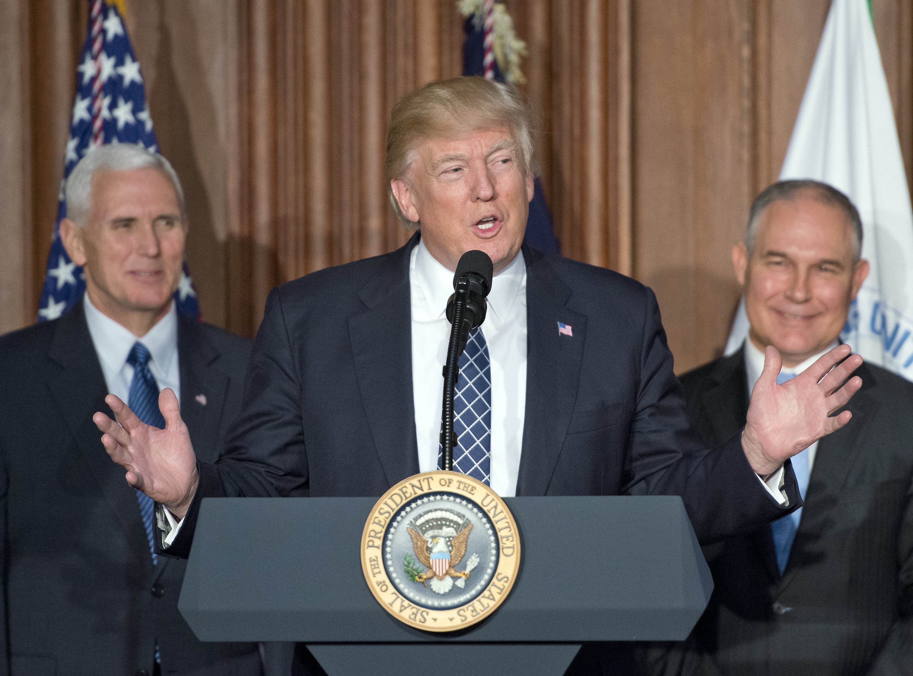 Trump prioriza la independencia energética antes que la lucha contra el cambio climático
