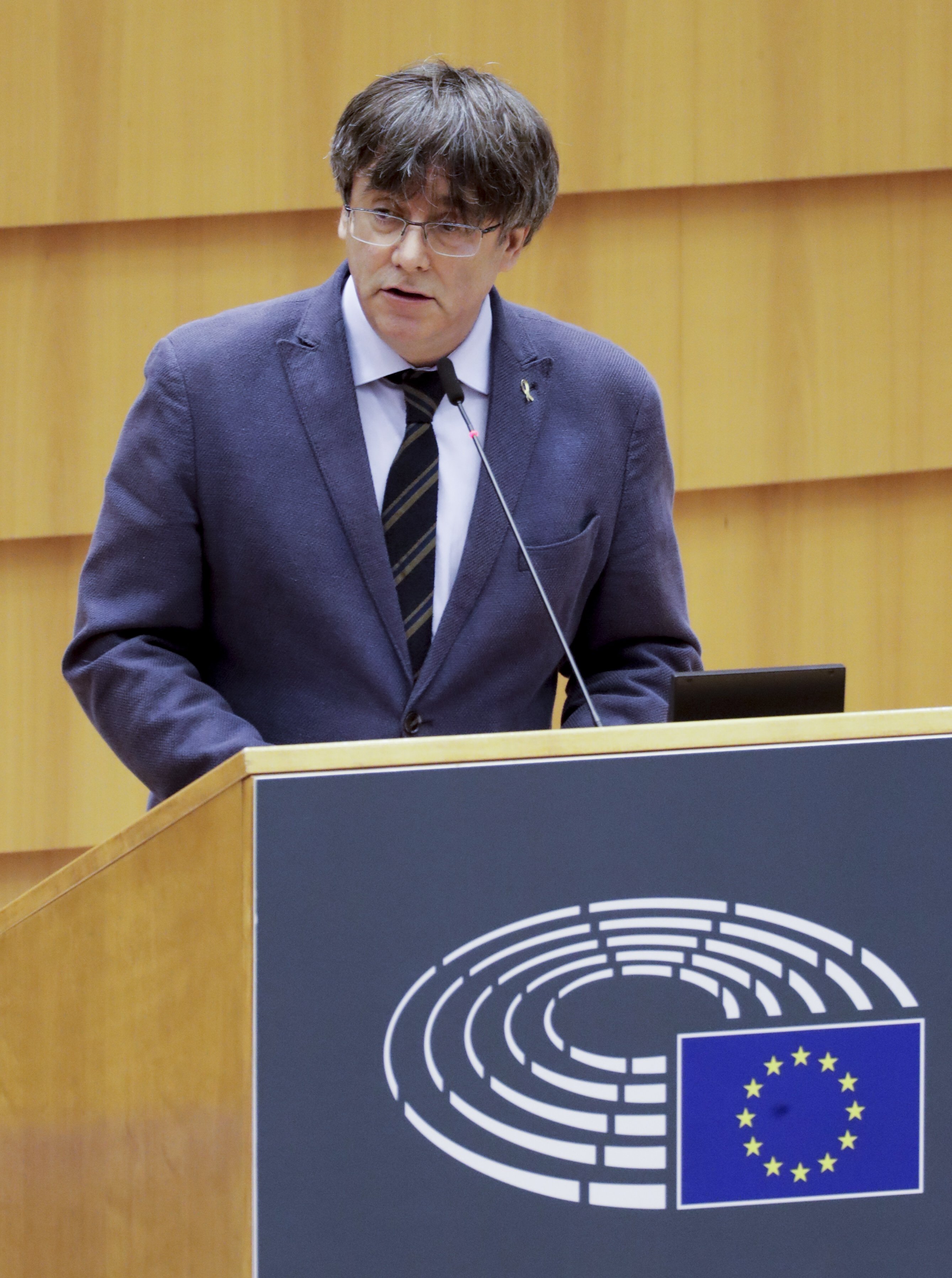 Puigdemont avisa al Parlamento Europeo: "El fascismo no es opinión, es delito"
