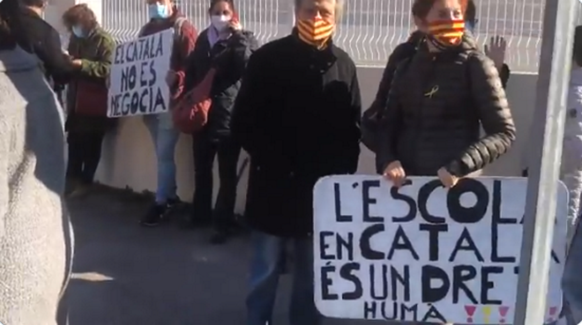 Manifestació a Perpinyà per reclamar més ensenyament de català
