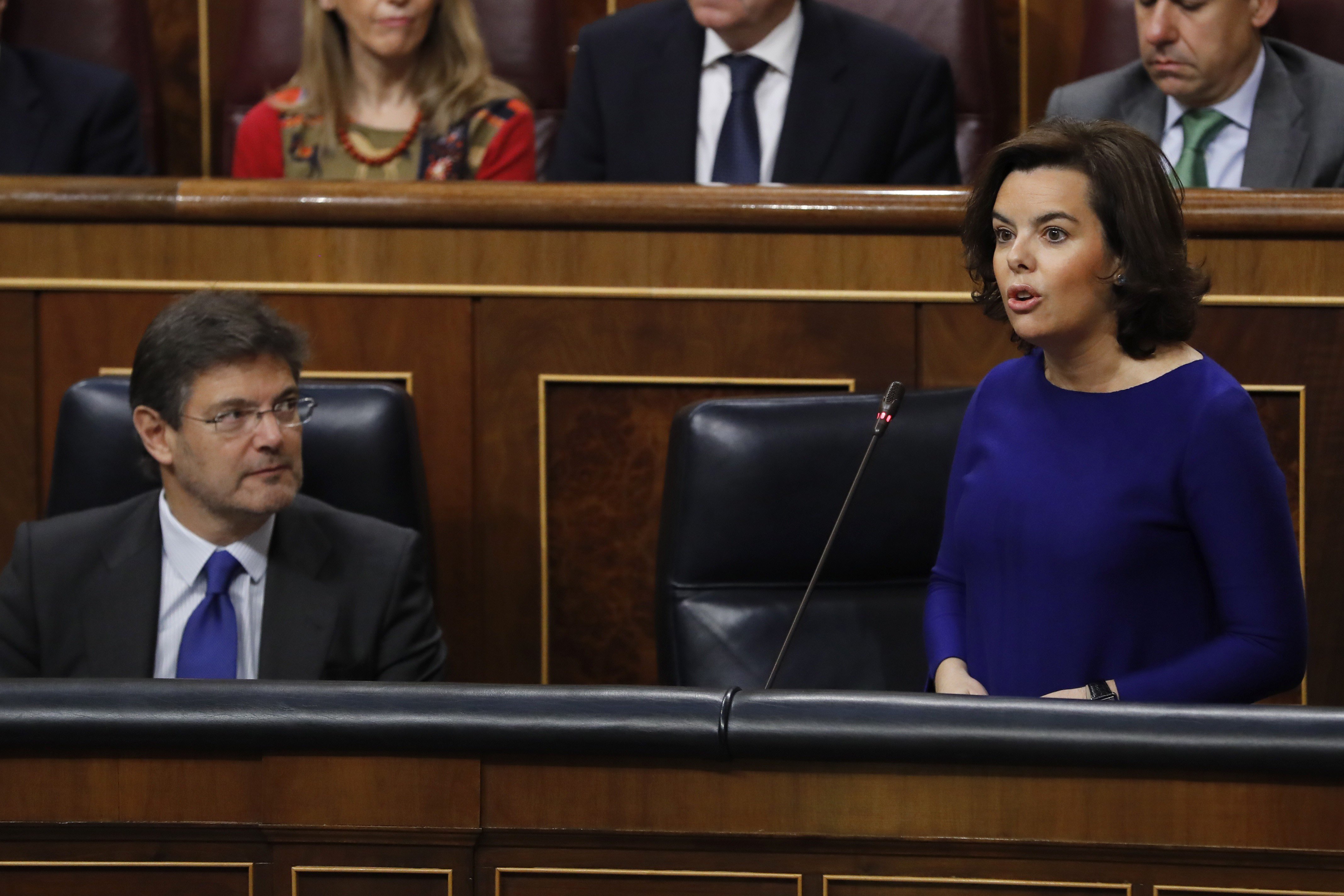 Santamaría esquiva las preguntas sobre las escuchas a Juan Carlos I