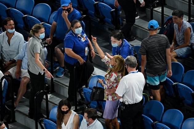 Aficionada peineta Rafa Nadal Open Australia tenis Europa Press