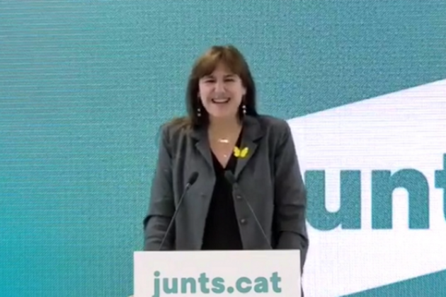 Laura Borràs acto tarragona Junts campaña elecciones