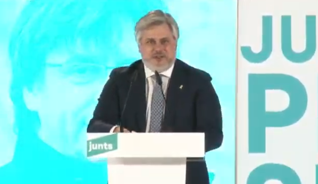 Albert Batet acto tarragona Junts campaña elecciones