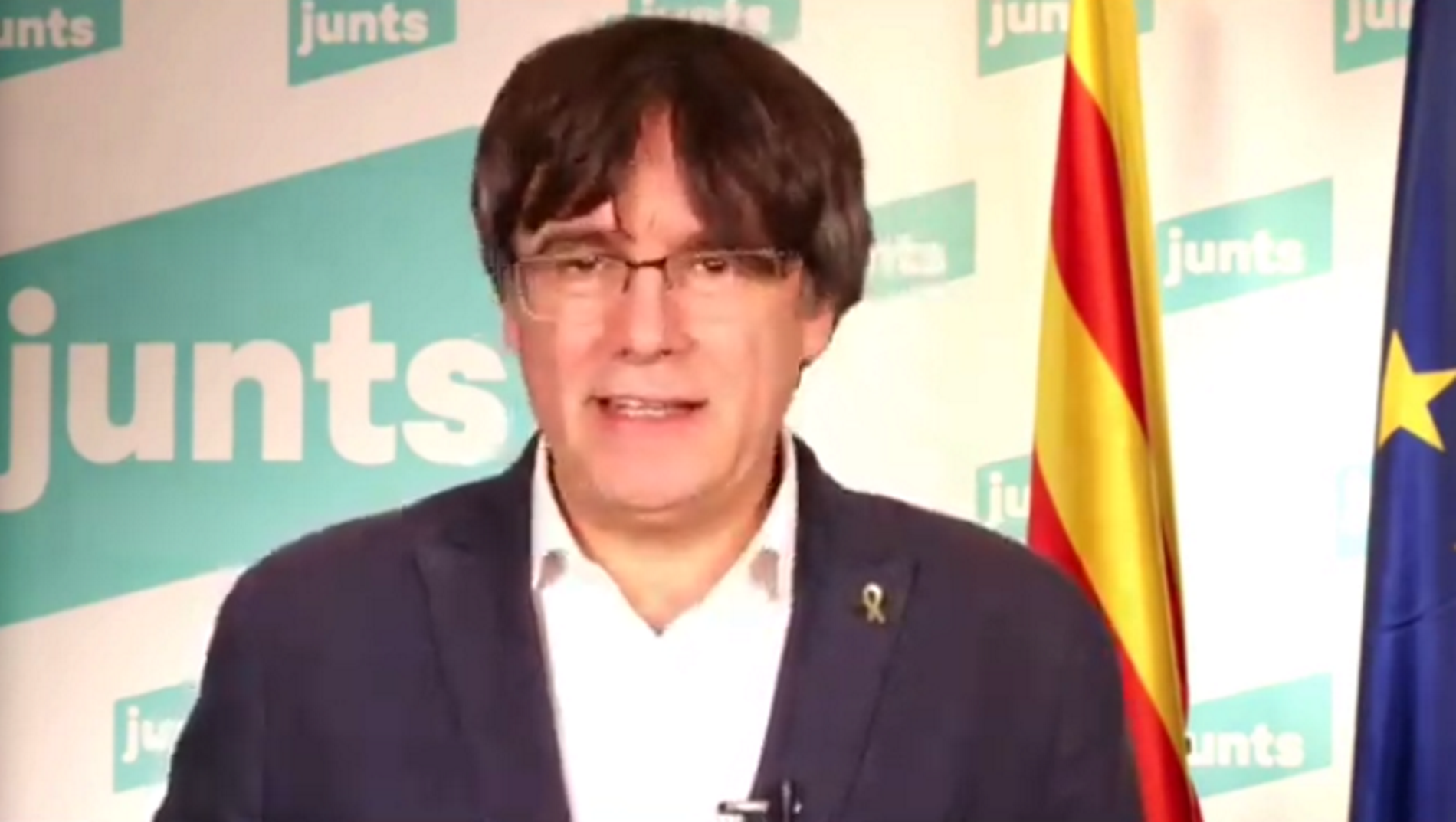 Carles Puigdemont acto tarragona Junts campaña elecciones