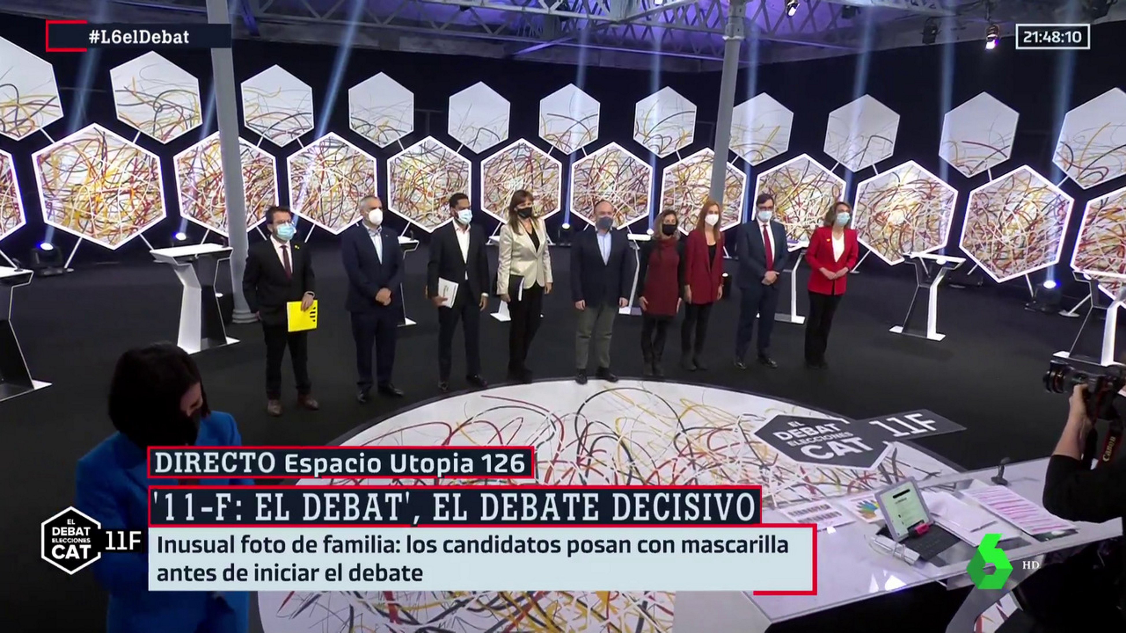 Elecciones | Último debate electoral antes del 14-F en LaSexta