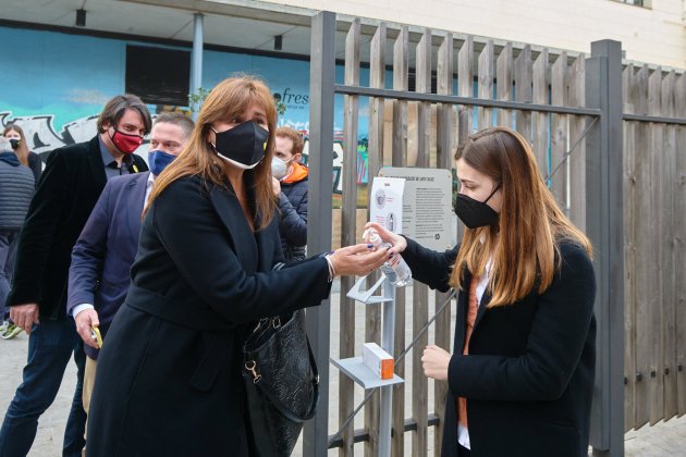 Acto campaña Jxcat Laura Borras elecciones 14 -f / Jxcat