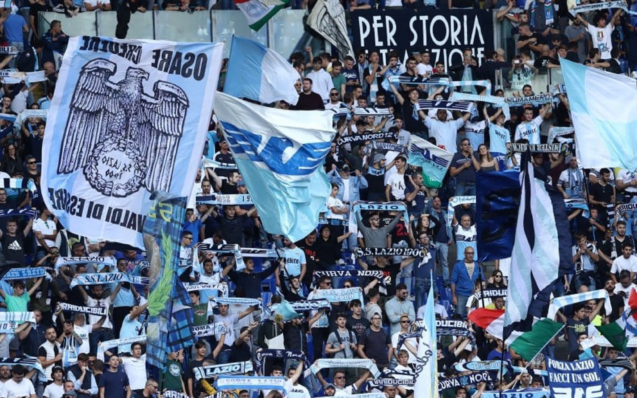 Mussolini juga a la Lazio