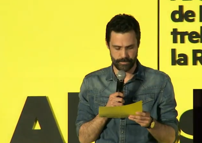Roger Torrent acto campaña erc final
