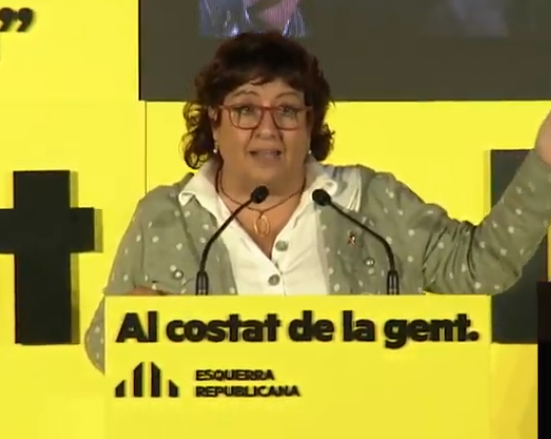 Dolors Bassa acto campaña erc finarl
