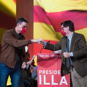 salvador illa pedro sanchez - psc salvador illa pedro sanchez - psc