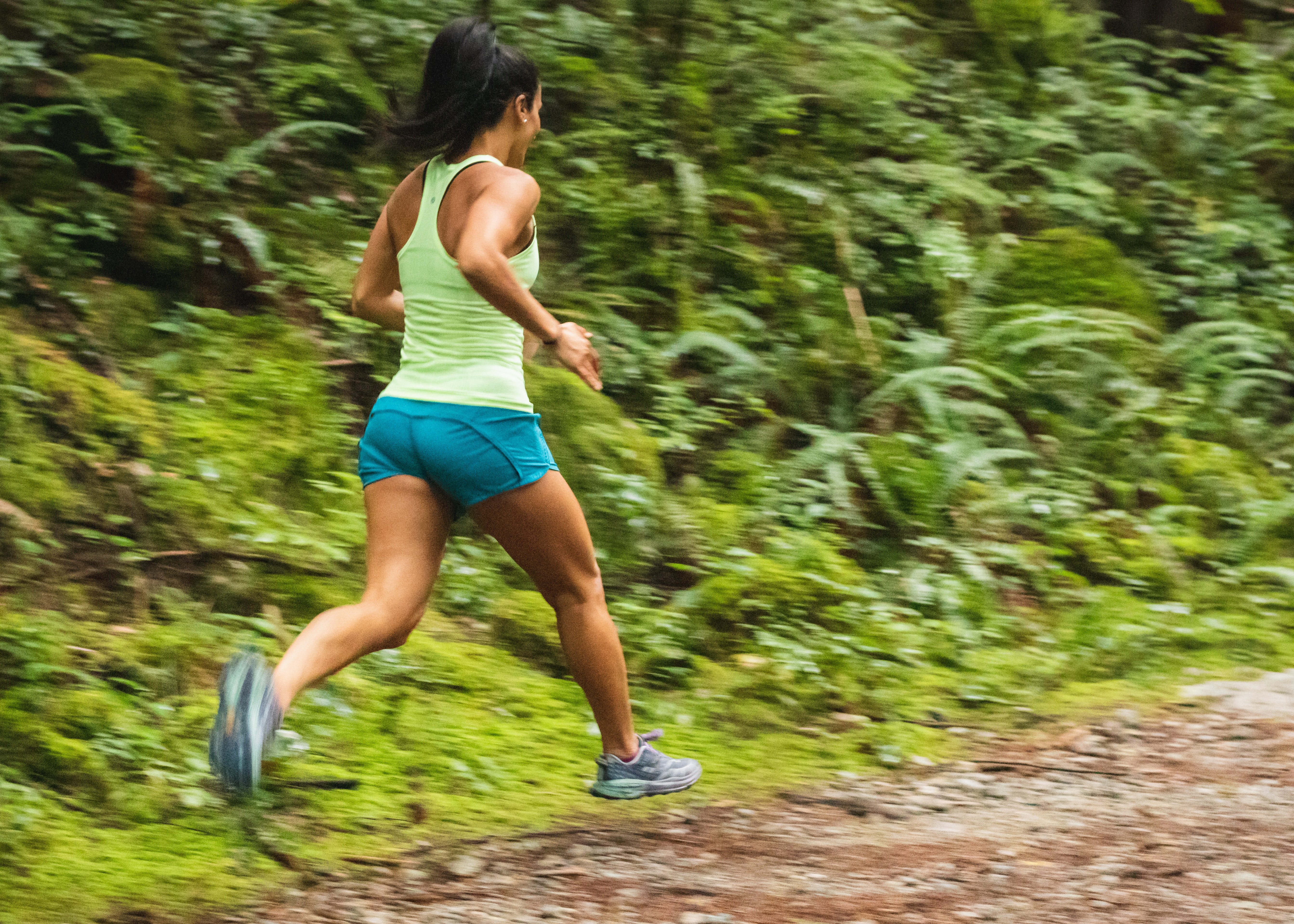 Mujer corriendo