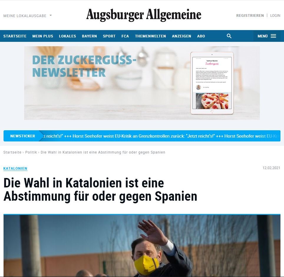 Augsburger Allgemeine Elecciones 14 f