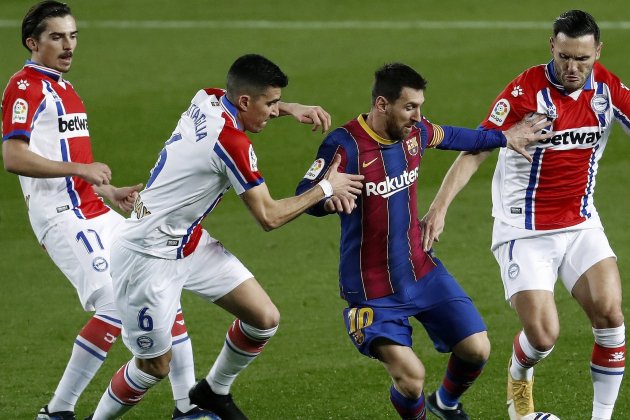 Leo Messi Barca Alaves Liga EFE