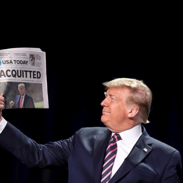 Donald Trump absuelto Impeachment - EFE