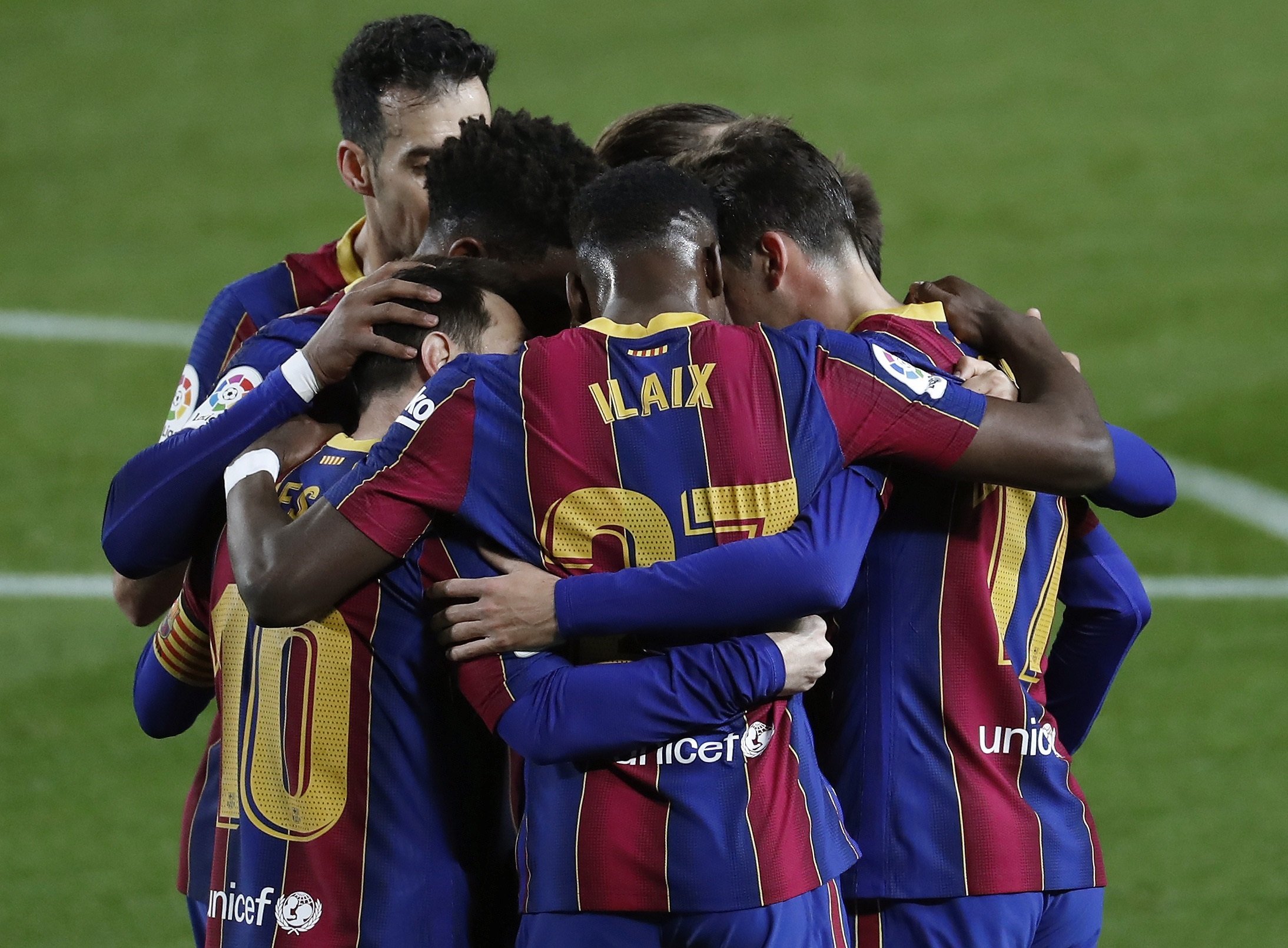 El Barça reflexiona con goleada contra el Alavés (5-1)