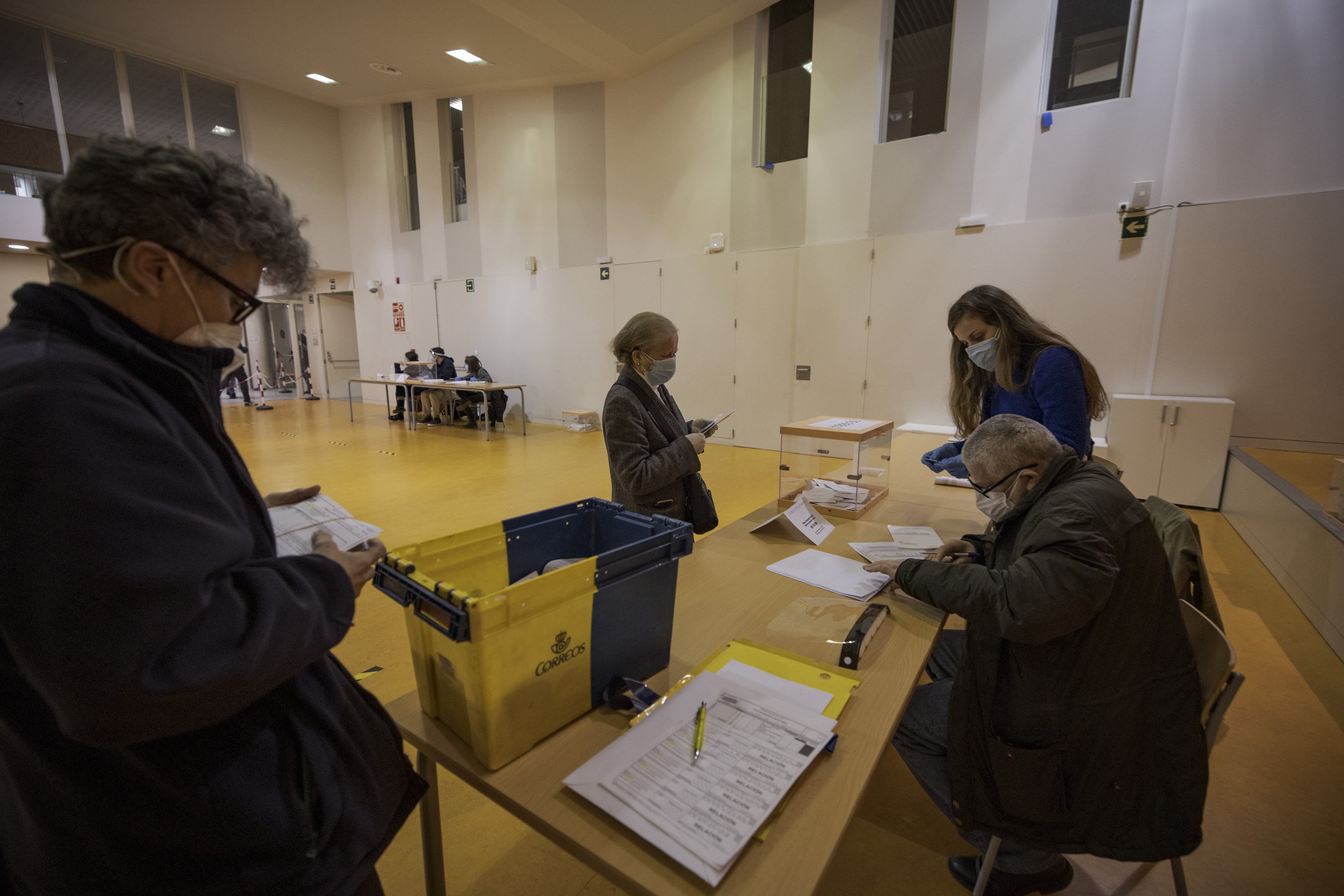 Así han votado los candidatos en las elecciones