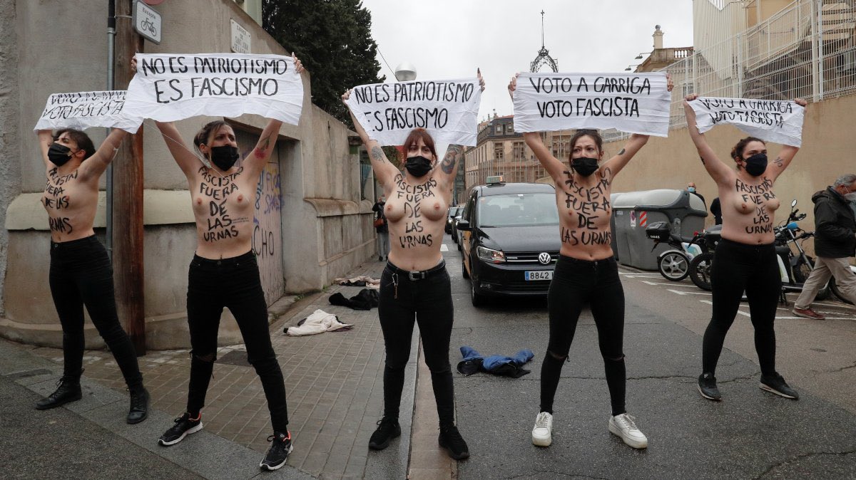 femen vox garriga @FemenSpain