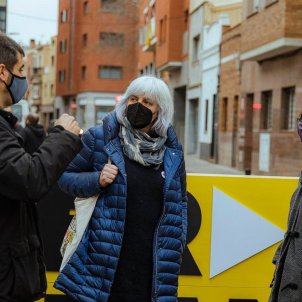 Dolors Sabater Eulàlia Reguant Carles Solà Candidata CUP Sabadell Casal Can Capablanca Elecciones Catalunya 14-F - ACN Dolors Sabater Eulàlia Reguant Carles Solà Candidata CUP Sabadell Casal Can Capablanca Elecciones Catalunya 14-F - ACN