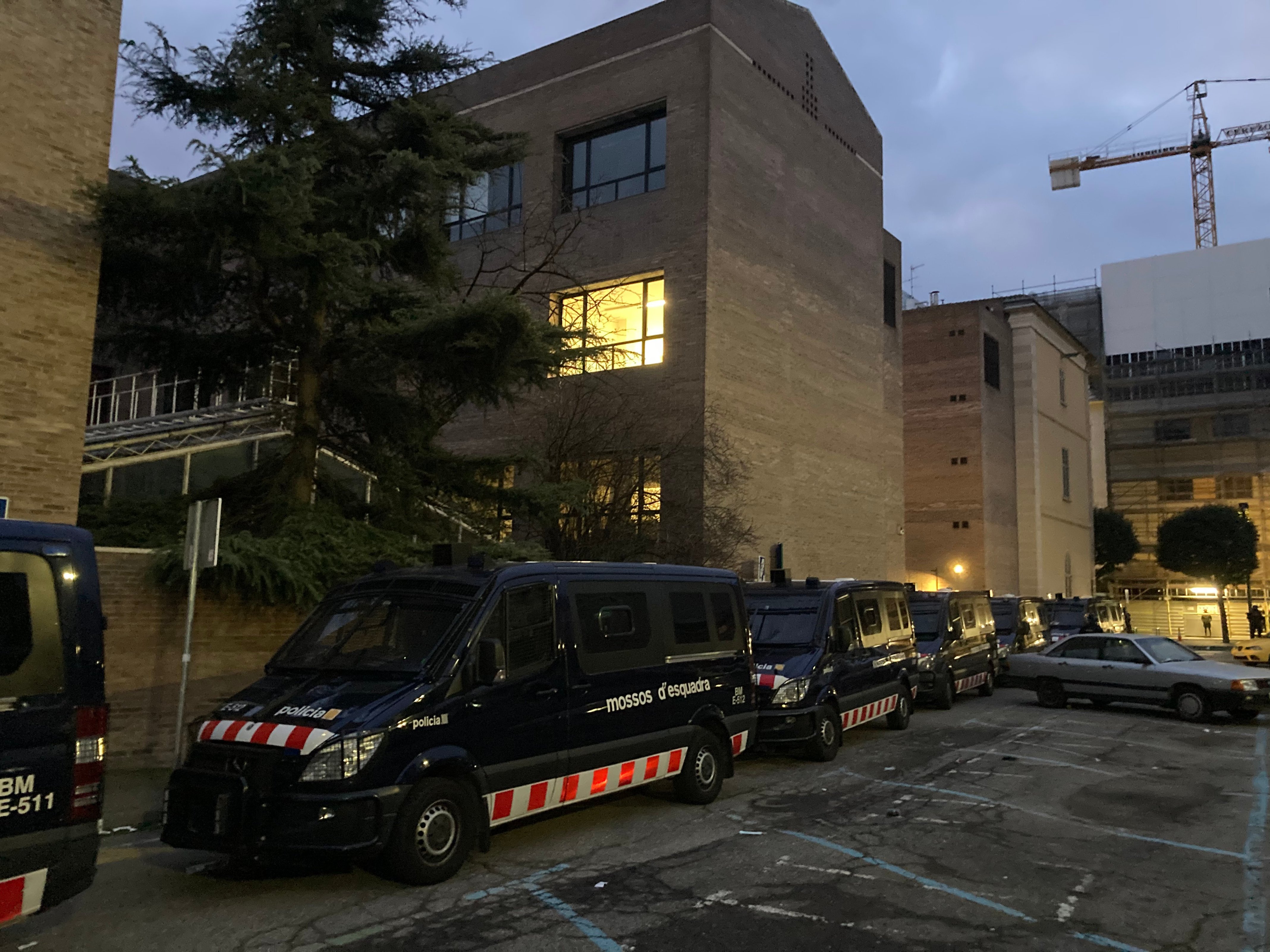 mossos pablo hasel universitat lleida foto 3 ACN