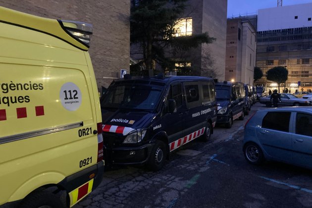 mossos pablo hasel universitat lleida foto 1 ACN