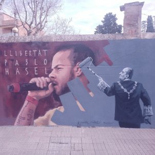 Pablo Hasél mural en Cardedeu_Creative Commons Pablo Hasél mural en Cardedeu_Creative Commons
