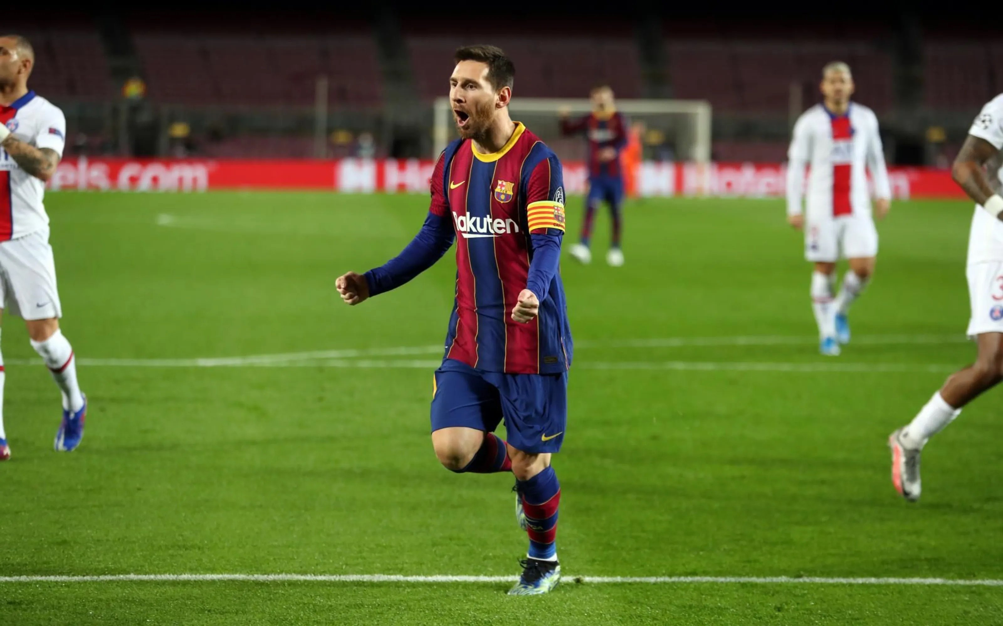 Messi es converteix en el jugador del Barça amb més partits de Lliga