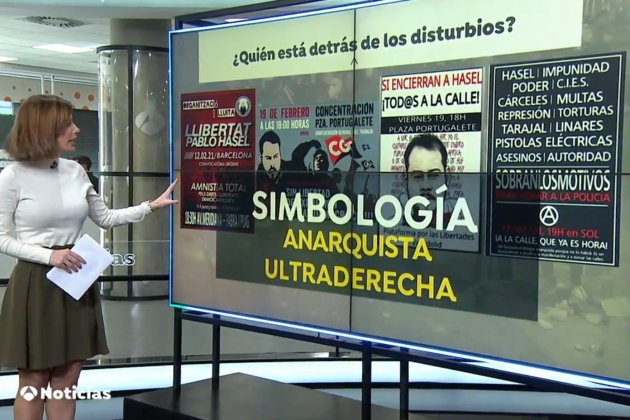 ultraderecha anaruqista Antena 3