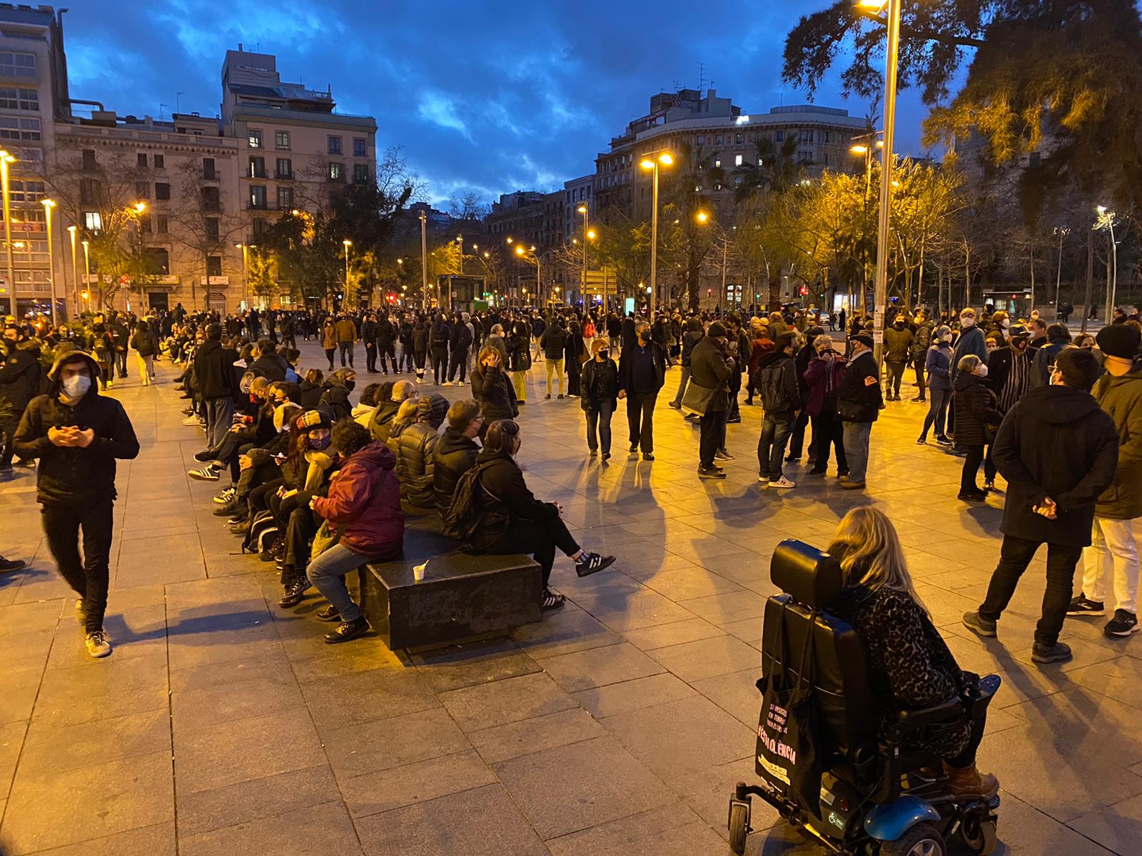 Manifestación Pablo Hasél Barcelona sábado 2002 / Marc Ortín