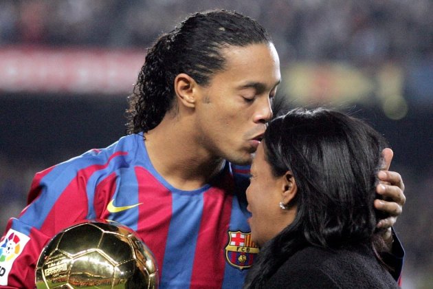 Ronaldinho mare Senyora Miguelina Barça FC Barcelona